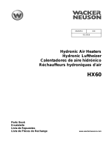 Wacker Neuson HX60 Parts Manual