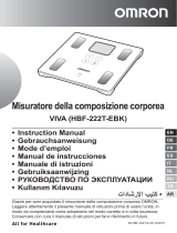 Omron Healthcare HBF-222T-EBK Manuale utente