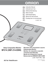 Omron Healthcare HBF-214-EBW Manuale utente