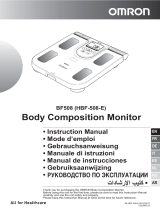 Omron Healthcare HBF-508-E Manuale utente