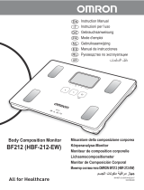 Omron Healthcare HBF-212-EW Manuale utente