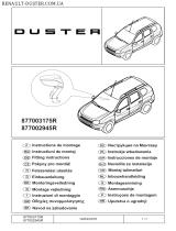 Renault Duster - Armrest Fitting Istruzioni per l'uso
