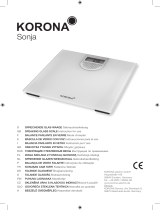 Korona Personenwaage Manuale del proprietario