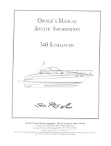 Sea Ray 2002 340 SUNDANCER Manuale del proprietario