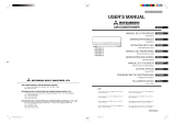 Mitsubishi Heavy Industries SRK20ZMX-S Manuale utente