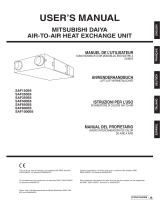 Mitsubishi Daiya SAF500E6 Manuale utente