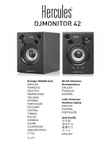 Hercules DJMonitor 42  Manuale utente