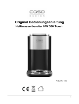 Caso CASO HW 500 Touch Istruzioni per l'uso