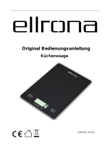 ELLRONA Ellrona kitchen scale Manuale del proprietario