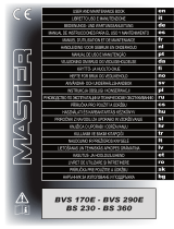 Master BS-BVS 110-230V 50HZ Manuale del proprietario