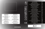 Master XL6 110-230V 50HZ Manuale del proprietario