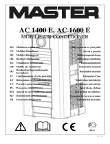 Master AC 1400 E / AC 1600 E Manuale del proprietario