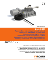 Roger Technology BRUSHLESS BR21/361 Guida d'installazione