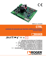 Roger Technology CTRL Istruzioni per l'uso