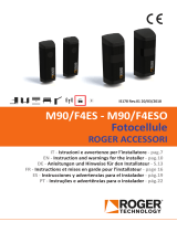 Roger Technology M90/F4ESO Guida d'installazione