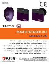 Roger Technology G90/F2ES Guida d'installazione