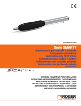 Roger Technology BRUSHLESS Smarty 7 Guida d'installazione