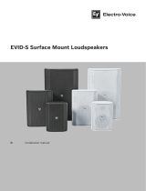 Electro-Voice EVID-S Manuale del proprietario