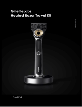 Braun GilletteLabs Heated Razor, Travel Kit Manuale utente