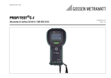 Gossen MetraWatt PROFITEST C Istruzioni per l'uso