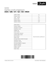 Danfoss DSH/ SM / SY / SZ / SH / WSH compressors Guida d'installazione