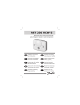Danfoss RET230 HCW3 Guida d'installazione