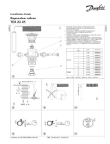 Danfoss TEA 20, 85 Guida d'installazione