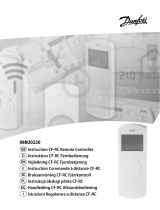 Danfoss CF-RC Remote Controller Guida d'installazione