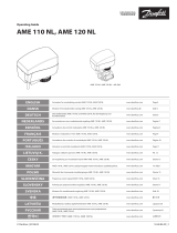Danfoss AME 110 NL / AME 120 NL Istruzioni per l'uso