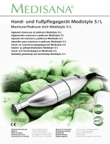Medisana Medistyle L Manicure/Pedicure unit Manuale del proprietario