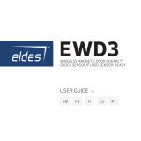 Eldes EWD3 Manuale utente