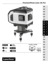 Laserliner PrecisionPlane-Laser 3G Pro Manuale del proprietario