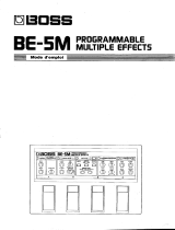 Roland BE-5M Manuale del proprietario