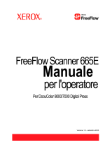 Xerox FreeFlow Scanner 665e Guida utente