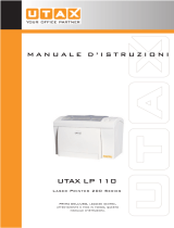 Utax LP 110 Istruzioni per l'uso