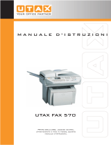 Utax FAX 570 Istruzioni per l'uso
