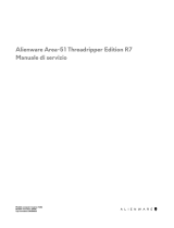 Alienware Area-51 Threadripper Edition R7 Manuale utente