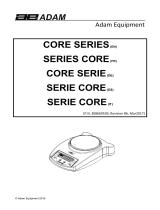 Adam Equipment CORE Serie Manuale utente