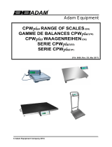 Adam Equipment CPWplus Manuale utente