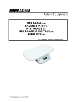 Adam Equipment MTB Manuale utente