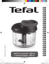 Tefal K1320404 INGENIO 5 SECONDS CHOPPER 900ML - 3 BLADES Manuale del proprietario