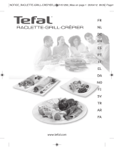 Tefal INOX & DESIGN RACLETTE & GRIL PLANCHA Manuale del proprietario