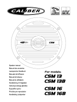 Caliber CSM13 NEW Manuale del proprietario