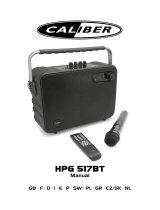 Caliber HPG517BT Manuale del proprietario