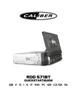 Caliber RDD571BT Guida Rapida