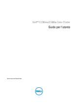 Dell C1760NW Color Laser Printer Guida utente