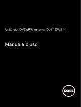 Dell External USB Ultra Slim DVD +/-RW Slot Drive DW514 Manuale del proprietario