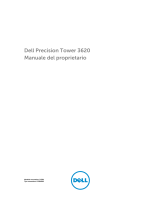 Dell Precision Tower 3620 Manuale del proprietario