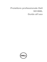 Dell Professional Projector S518WL Guida utente