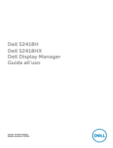 Dell S2418H/S2418HX Guida utente